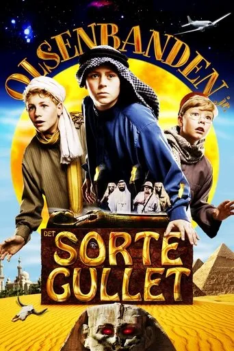Póster de Junior Olsen Gang y el Secreto del oro negro (2009) con Ingar Helge Gimle como Oljesjeik Araban El-Altam