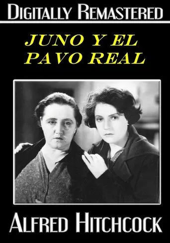Póster de Juno y el pavo real (1929) con Kathleen O'Regan como Mary Boyle