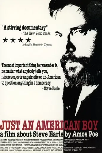 Póster de Just an American Boy: A Film About Steve Earle