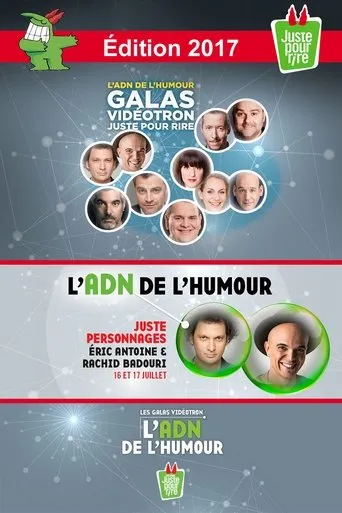 Póster de Juste Pour Rire 2017 - Gala Juste Personnages