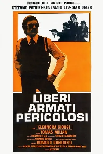 Póster de Juventud armada peligrosa (1976) con Diego Abatantuono como Lucio