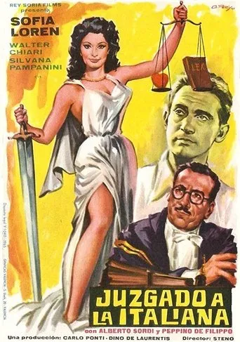 Póster de Juzgado a la italiana (1954) con Armenia Balducci como The fiancée