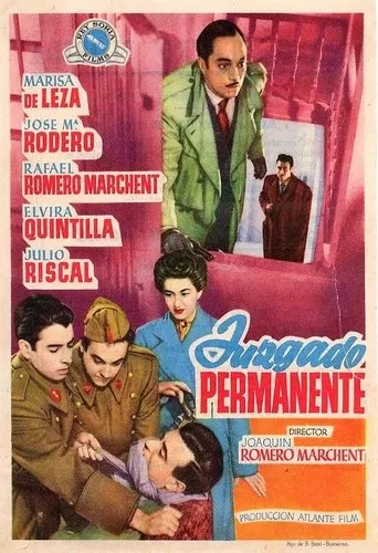Póster de Juzgado permanente