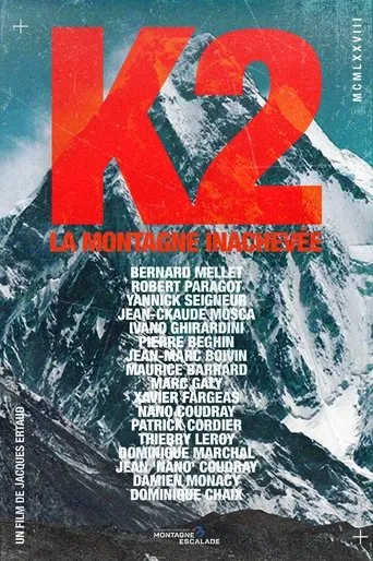 Póster de K2 La Montagne Inachevée