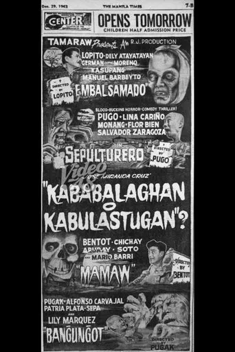 Póster de Kababalaghan o kabulastugan?