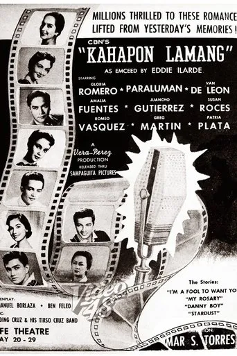 Póster de Kahapon Lamang
