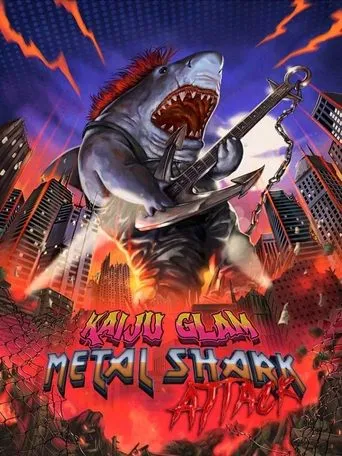 Póster de Kaiju Glam Metal Shark Attack