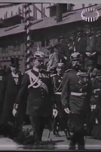 Póster de Kaiser Wilhelm II. beim Besuche der Vulkan-Werft in Stettin am 4. Mai 1897
