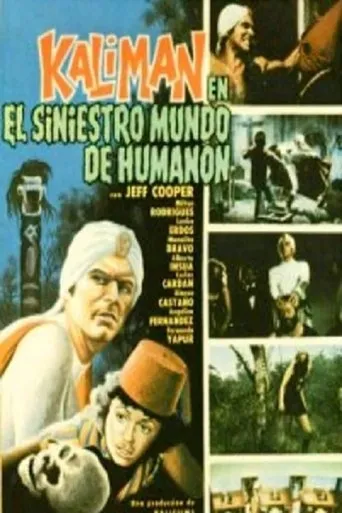 Póster de Kalimán en el siniestro mundo de Humanón