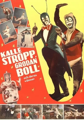 Póster de Kalle Stropp, Grodan Boll och deras vänner