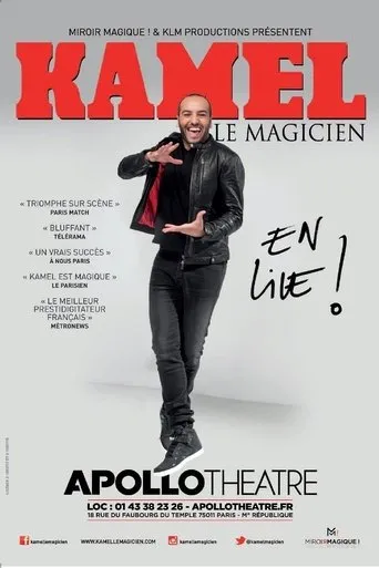 Póster de Kamel le Magicien - En live !