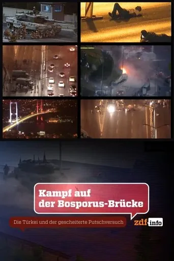 Póster de Kampf auf der Bosporus-Brücke - Die Türkei und der gescheiterte Putschversuch