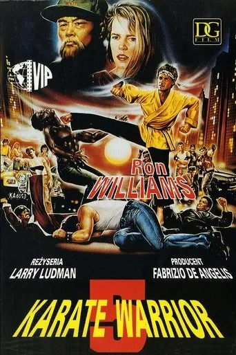Póster de Karate Kimura 5 (1992) con David Warbeck