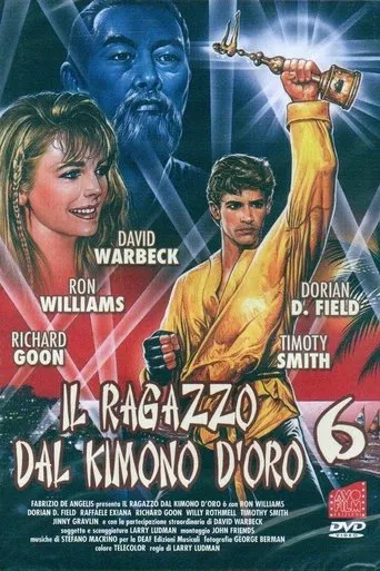 Póster de Karate Kimura 6 (1993) con Gabriella Barbuti como Elena