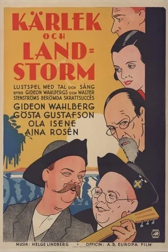 Póster de Kärlek och landstorm