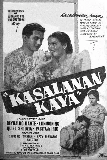 Póster de Kasalanan Kaya