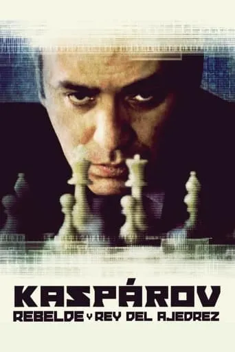 Póster de Kaspárov, rebelde y rey del ajedrez