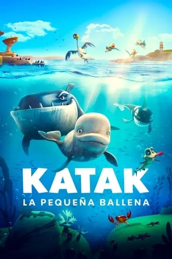 Póster de Katak, la pequeña ballena blanca