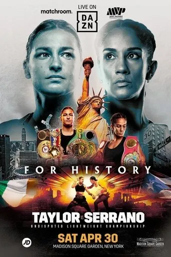 Póster de Katie Taylor vs. Amanda Serrano