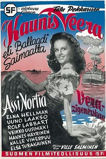 Póster de Kaunis Veera eli ballaadi Saimaalta