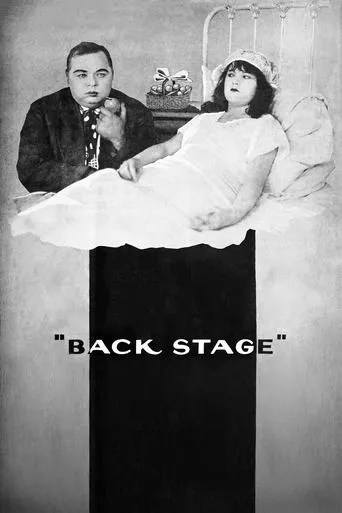 Póster de Keaton entre bastidores