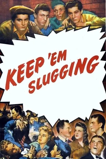 Póster de Keep 'Em Slugging