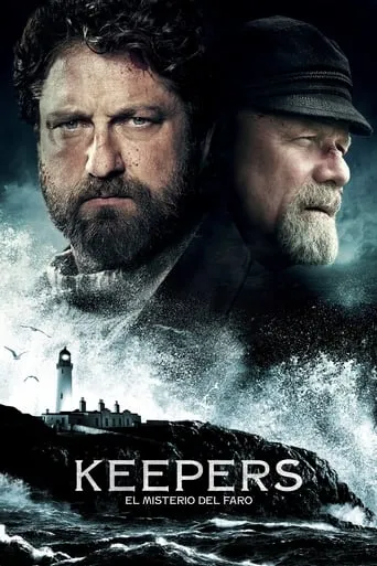 Póster de Keepers: El misterio del faro (2019) con Gerard Butler como James