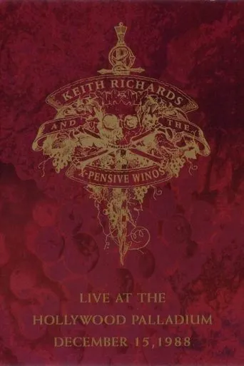 Póster de Keith Richards And The X-Pensive Winos: Live At The Hollywood Palladium December 15, 1988