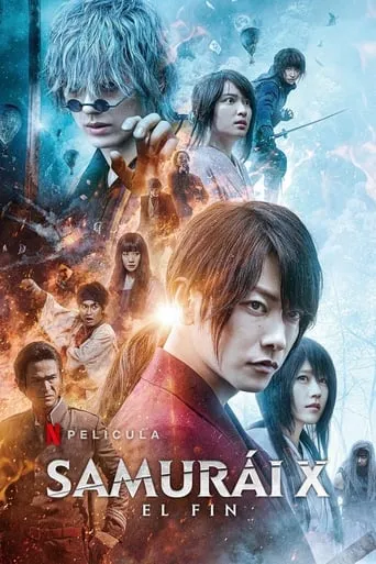 Póster de Kenshin, el guerrero samurái: El final (2021) con Mackenyu como Enishi Yukishiro