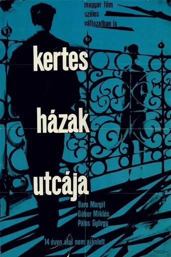 Póster de Kertes házak utcája