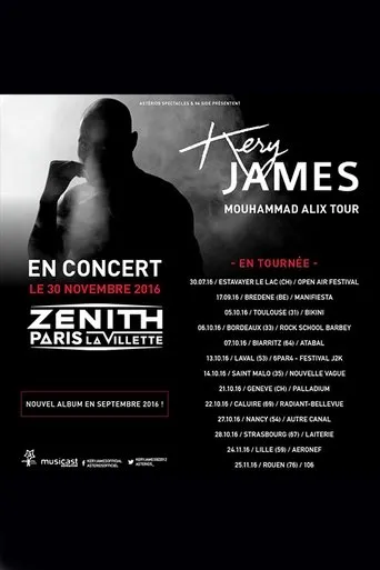 Póster de Kery James : Mouhammad Alix Tour Live