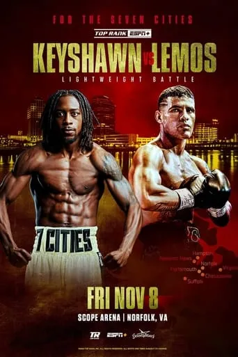 Póster de Keyshawn Davis vs. Gustavo Lemos