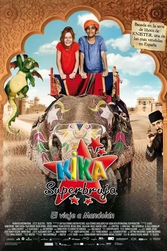 Póster de Kika superbruja: El viaje a Mandolán (2011) con Pegah Ferydoni como Leila