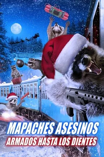 Póster de Killer Raccoons 2: Dark Christmas in the Dark