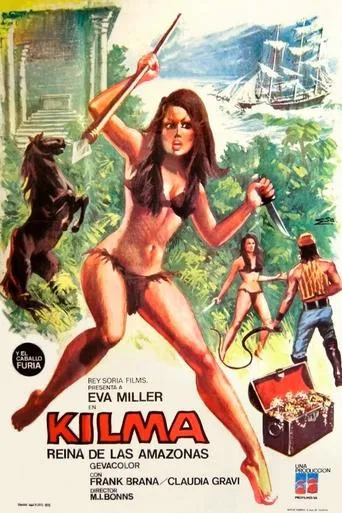 Póster de Kilma, reina de las amazonas