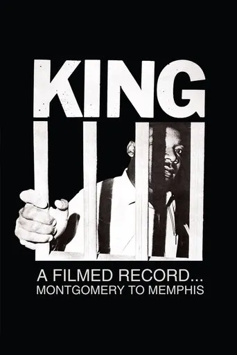 Póster de King: A Filmed Record... Montgomery to Memphis