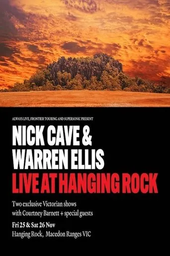 Póster de KINGDOM IN THE SKY: Nick Cave & Warren Ellis Live at Hanging Rock