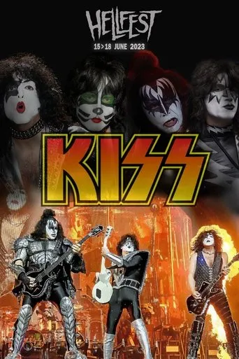 Póster de Kiss - Hellfest 2023