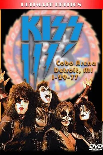 Póster de Kiss [1977] Live at Cobo Hall Detroit