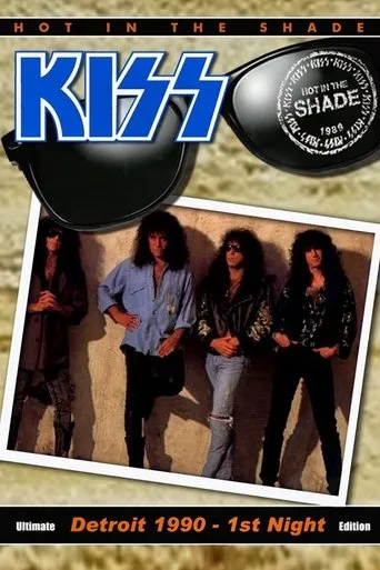 Póster de Kiss [1990] Detroit 1990