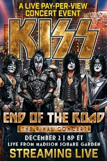 Póster de KISS: End of the Road