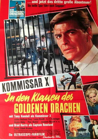 Póster de Kommissar X - In den Klauen des goldenen Drachen