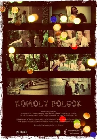 Póster de Komoly dolgok