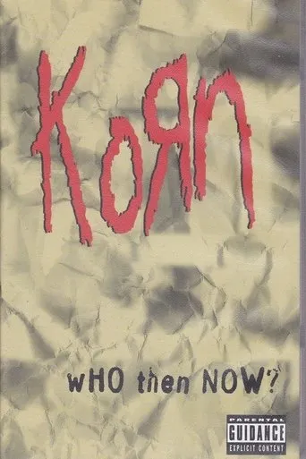 Póster de Korn: Who Then Now?