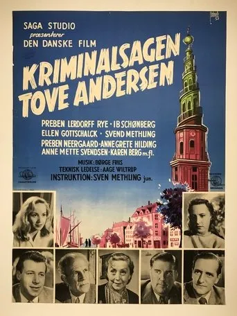 Póster de Kriminalsagen Tove Andersen