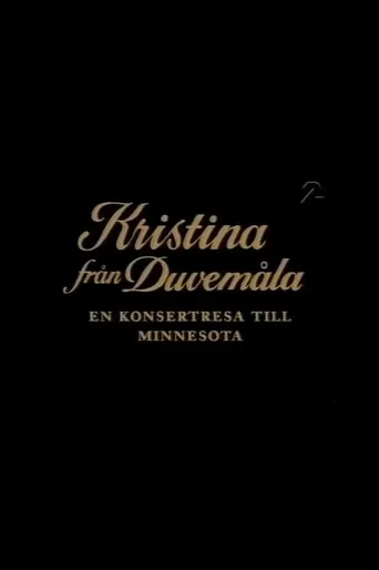 Póster de Kristina från Duvemåla - en konsertresa till Minnesota