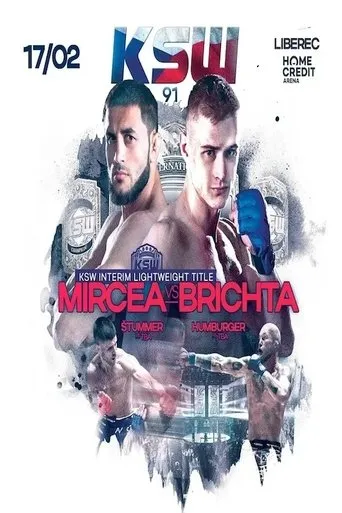 Póster de KSW 91: Mircea vs. Brichta