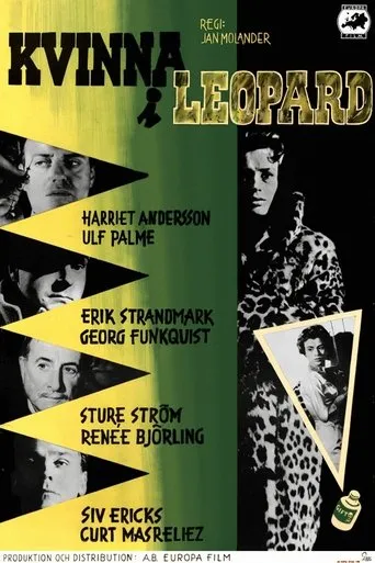 Póster de Kvinna i leopard
