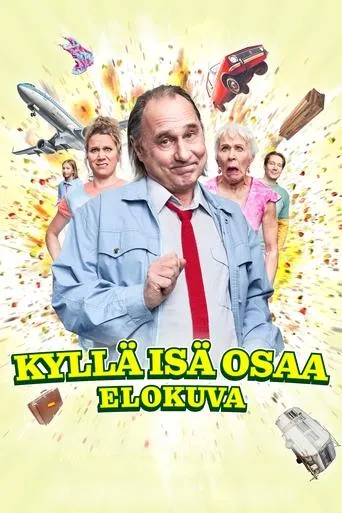 Póster de Kyllä isä osaa