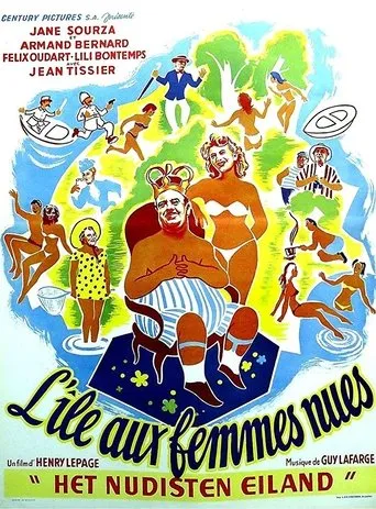 Póster de L'Île aux femmes nues